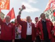 В Москве прошла первомайская демонстрация